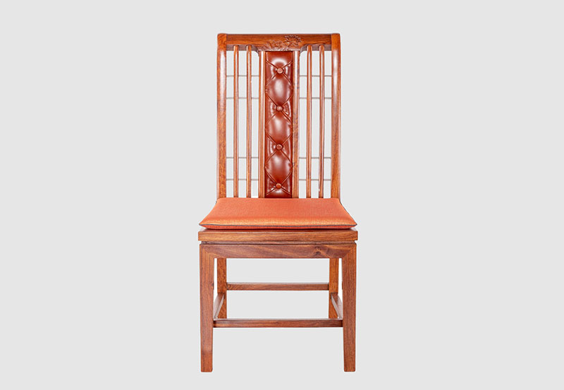 黑龙江芙蓉榭中式实木餐椅效果图