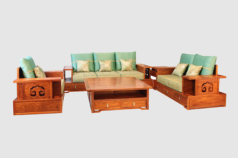 黑龙江中式实木沙发简直太美了
